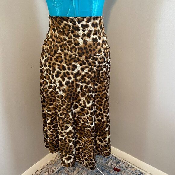 Sunny Leigh Boho Leopard Print Strapples Mini Dress Size XS - Picture 6 of 8
